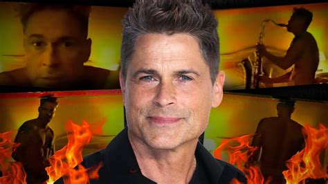 rob lowe sec tape|Rob Lowe slammed for calling sex tape scandal involving 16